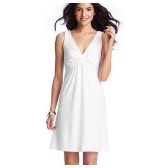 LOFT Dresses & Skirts - LOFT | Twist Front V-neck Sundress